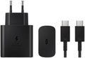 45W PD Adaptor with USB-C to USB-C Cable Black