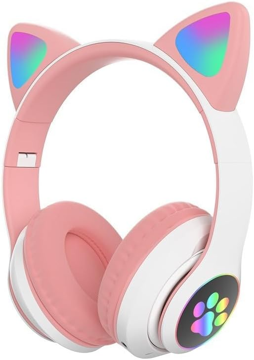CAT LED Colorful Wireless Headset