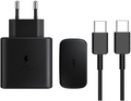 65W PD Adapter with USB-C to USB-C Cable Black