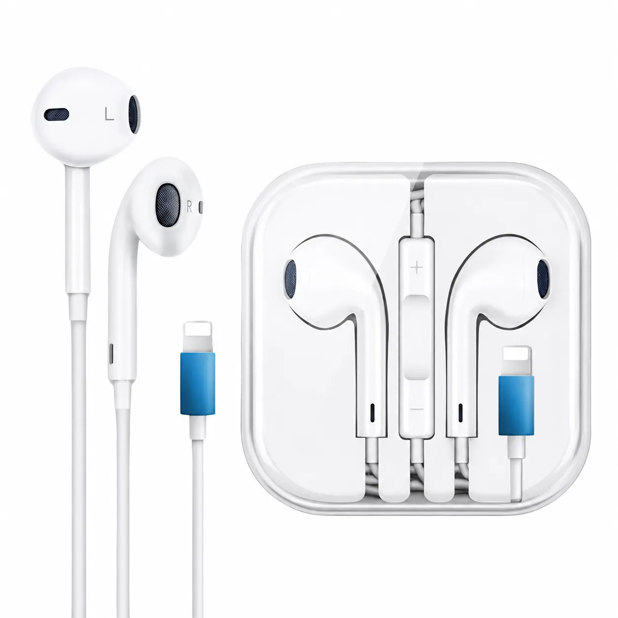 iPhone Lightning Handsfree Wired Earphones