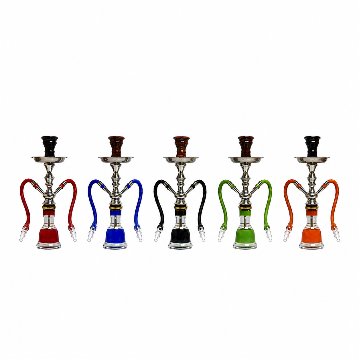 Egyptian Hookah 2 Pipe Small