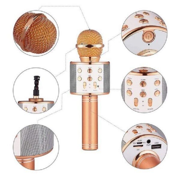Wireless Portable Bluetooth Karaoke Microphone - Image 4