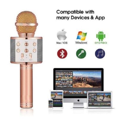 Wireless Portable Bluetooth Karaoke Microphone