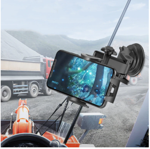 Flexible Arm Car Suction Cup Mobile Phone Holder (Generic) - Image 3