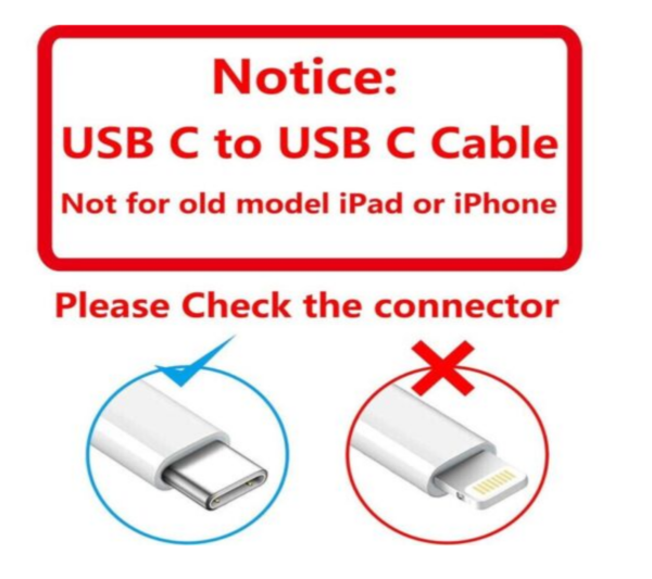 35W Charger for iPhone 15/16 Series & Samsung Type C to C (Generic) - Image 6