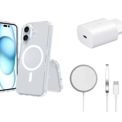 Combo Deal - Magnetic Case & Wireless Charger For iPhone 16 Series - By SK.