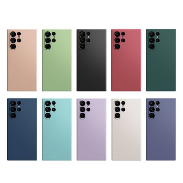 Silicone Protective Cover for Samsung Galaxy S24 Ultra - Image 6
