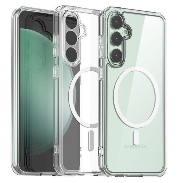 Combo Deal - Magnetic Case & Wireless Charger For Samsung S23FE / S24FE - Image 3