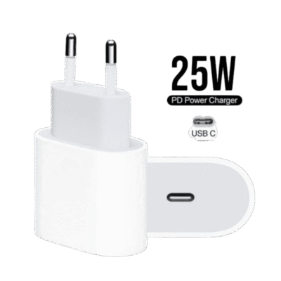 25W PD Fast Adapter For Android - Without Cable White<br>(Generic)