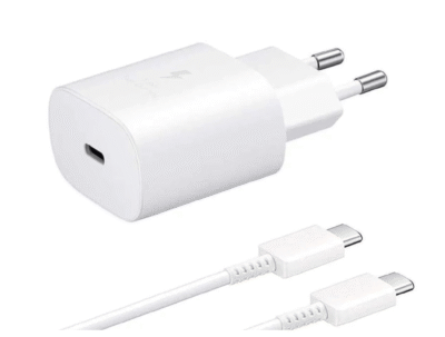 25W PD Fast Charger For Android with USB-C to USB-C Cable (Generic)