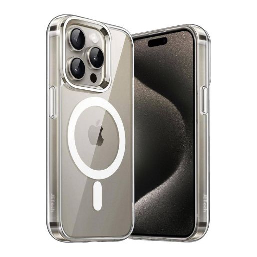 PhoneBoxx Clear MagSafe Case Cover for iPhone 15 Pro