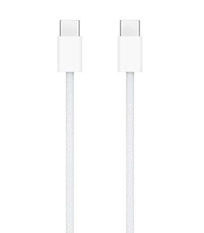 45W PD Fast Charger For Android with USB-C to USB-C Cable White<br> (Generic) - Image 3