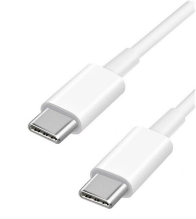 65W PD Fast Charger For Android with USB-C to USB-C Cable White<br> (Generic) - Image 2