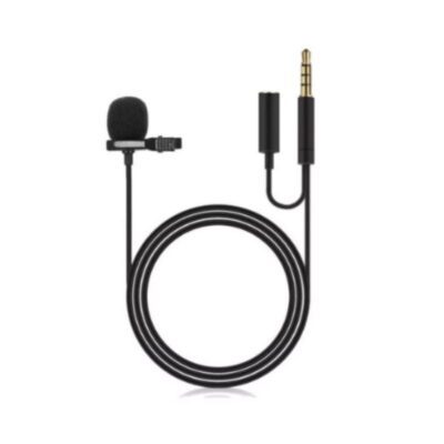 Lavalier Microphone | Wearable Clip-On Mic for Clear Audio