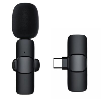 K8 Wireless Microphone – Type-C Plug & Play | Live Vlogging