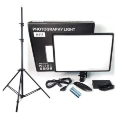 Professional Photography Light 6000K with Remote & Tripod