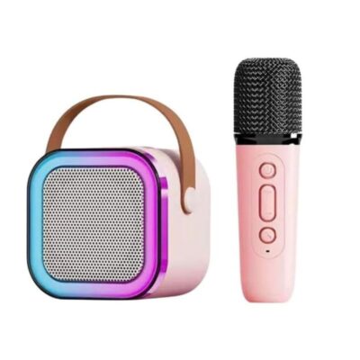 Karaoke Speaker With Microphone – Bluetooth Wireless Portable
