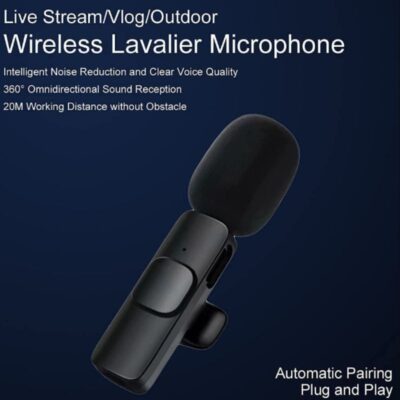 K8 Wireless Microphone – Type-C Plug & Play | Live Vlogging - Image 5