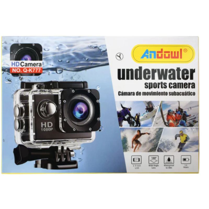 Andowl Underwater Sports Camera – 1080P HD Action Cam - Image 7