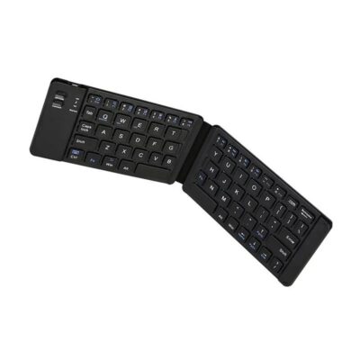Wireless Folding Bluetooth Keyboard –Portable & Rechargeable