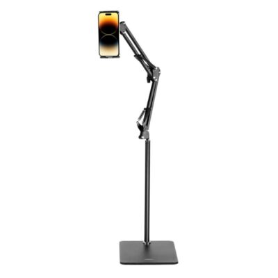 Floor Stand for Cell Phone – 360° Adjustable Holder for 3.5" to 11"