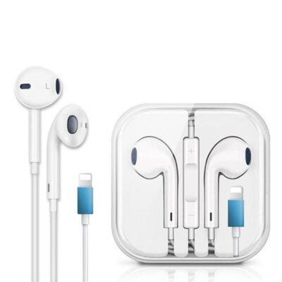 Lightning Wired Earphones for iPhones – Built-in Mic