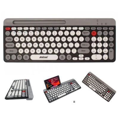 Andowl Mini Wireless Keyboard – For Windows, iOS Mac & More