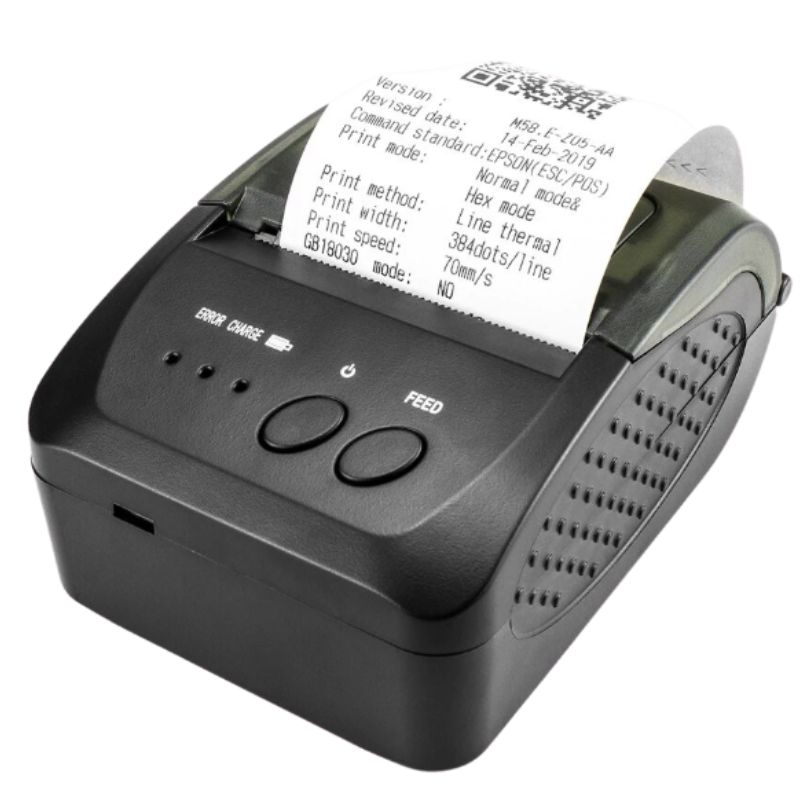 Andowl Portable Thermal Receipt Printer Q-P01 | POS Printer - Image 6